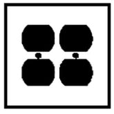 Leviton 88116 2-Gang Receptacle Wallplate